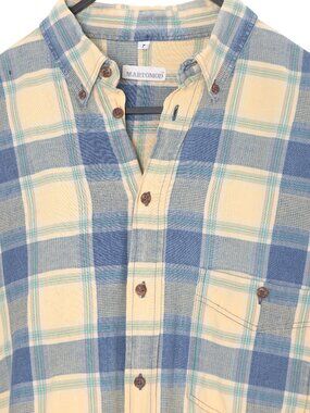 1988–1994, Dutch Yarn-Dyed Mixed-Weave Madras Check Shirt